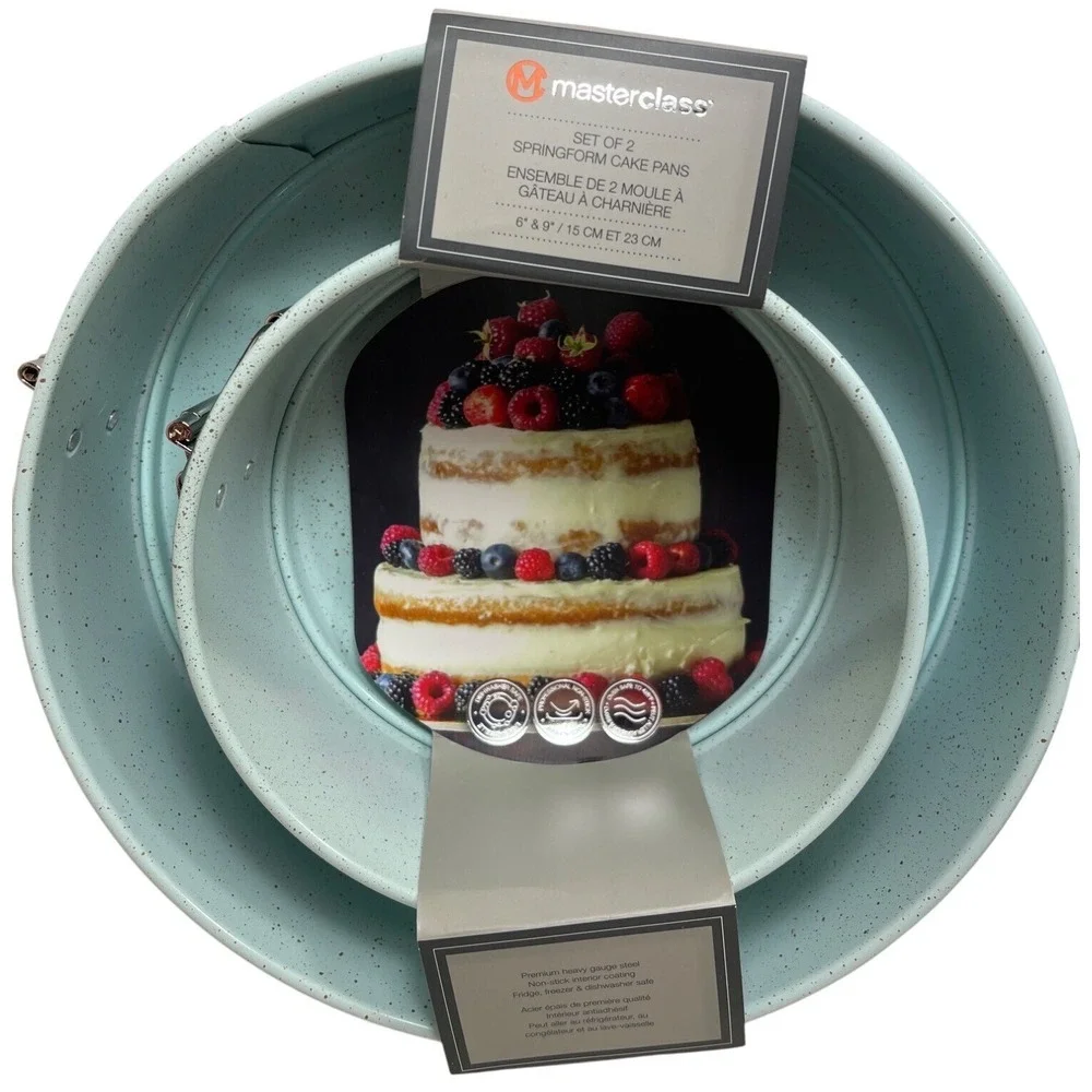 Master Class Springform Cake Pans 2Pc 6